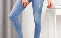 damskie spodnie jeansowe
